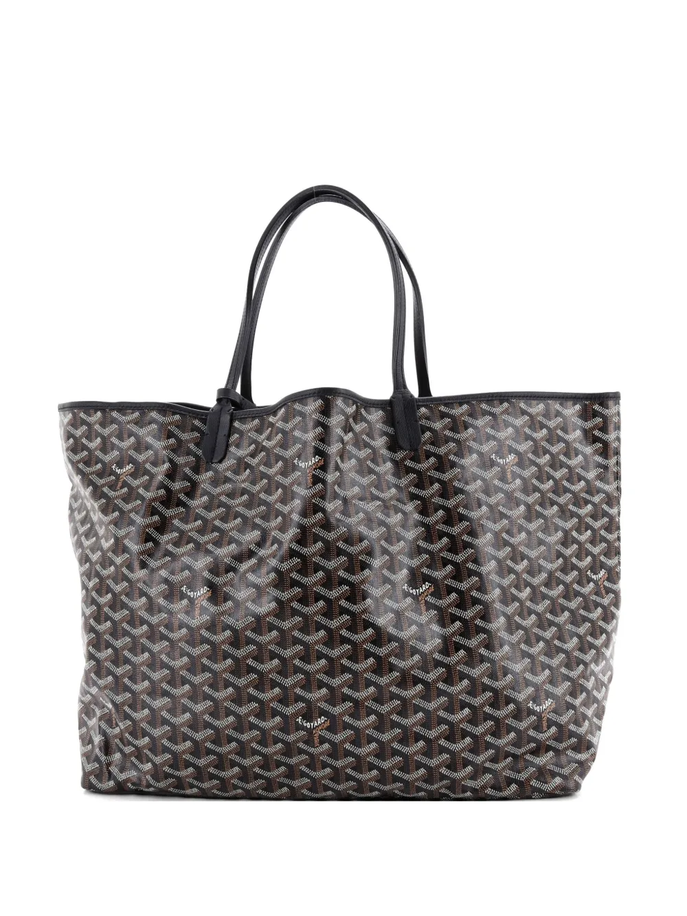 Goyard Pre-Owned Saint Louis Coated Canvas GM tote bag - Nero