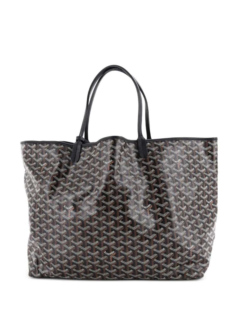 Goyard Pre-Owned Saint Louis Coated Canvas GM tote bag - Nero