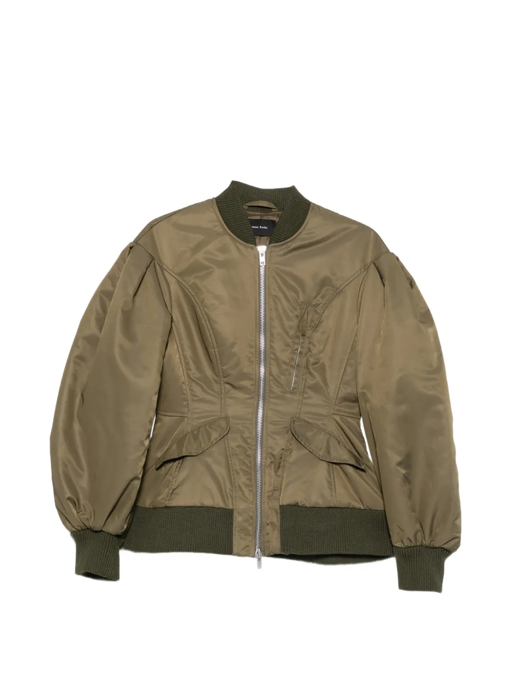Simone Rocha Padded Bomber Jacket In Green