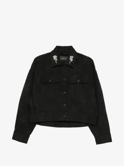 Simone Rocha collar-embellished  jacket