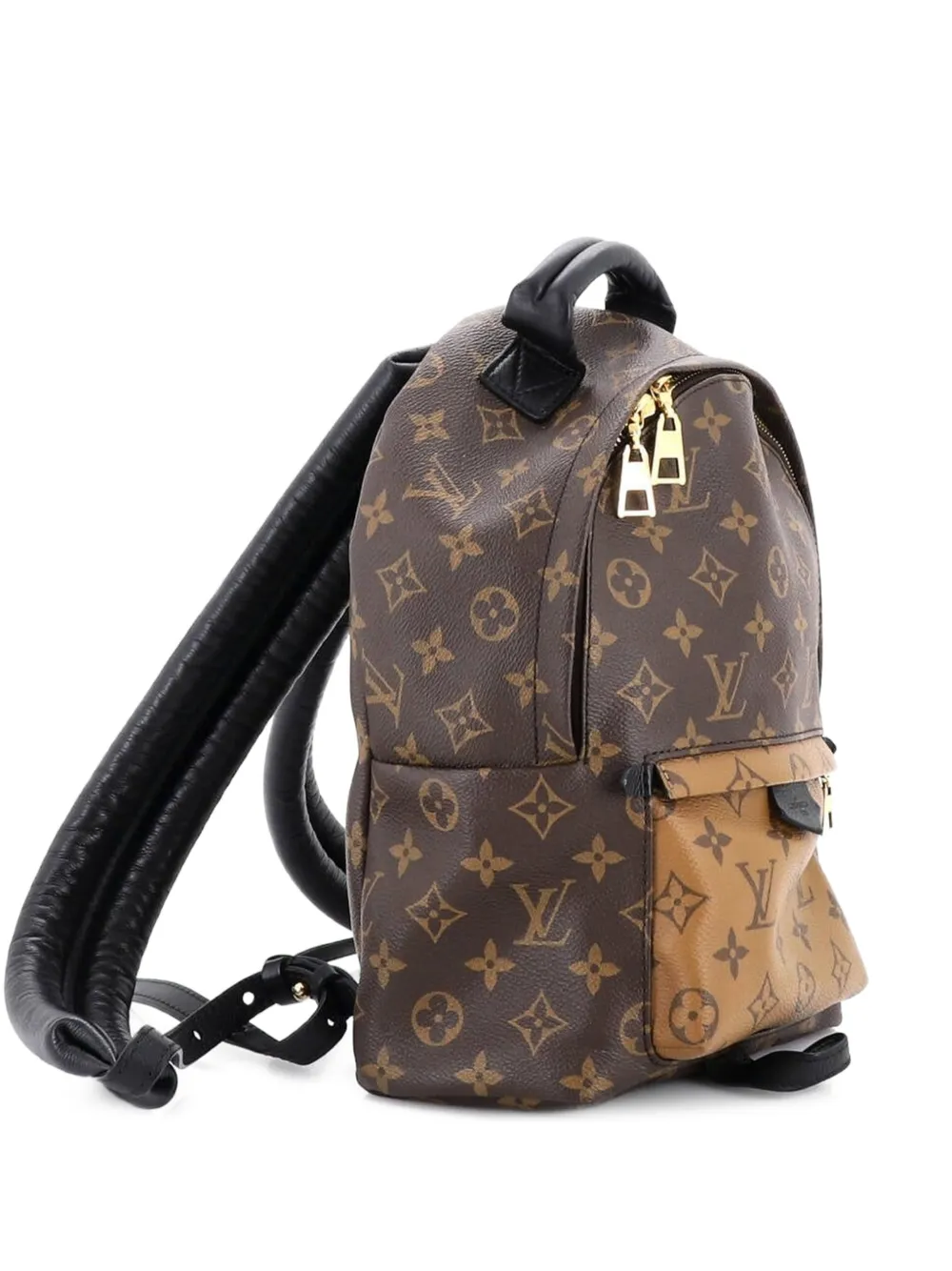 Louis Vuitton Pre-Owned Palm Springs Reverse Monogram Canvas PM backpack - Marrone