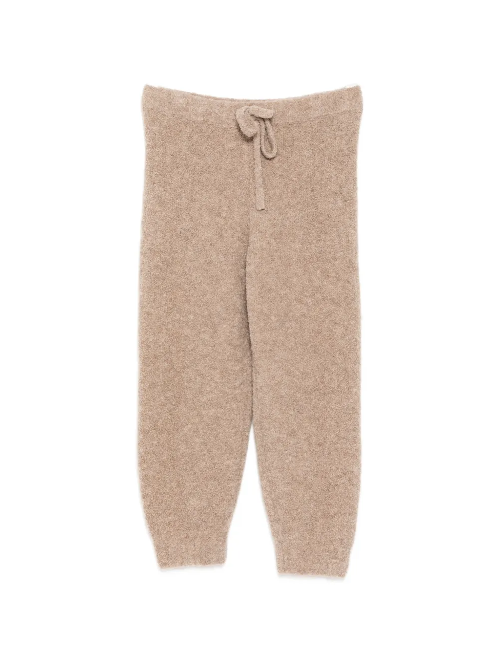 James Perse bouclé drawstring trousers - Toni neutri