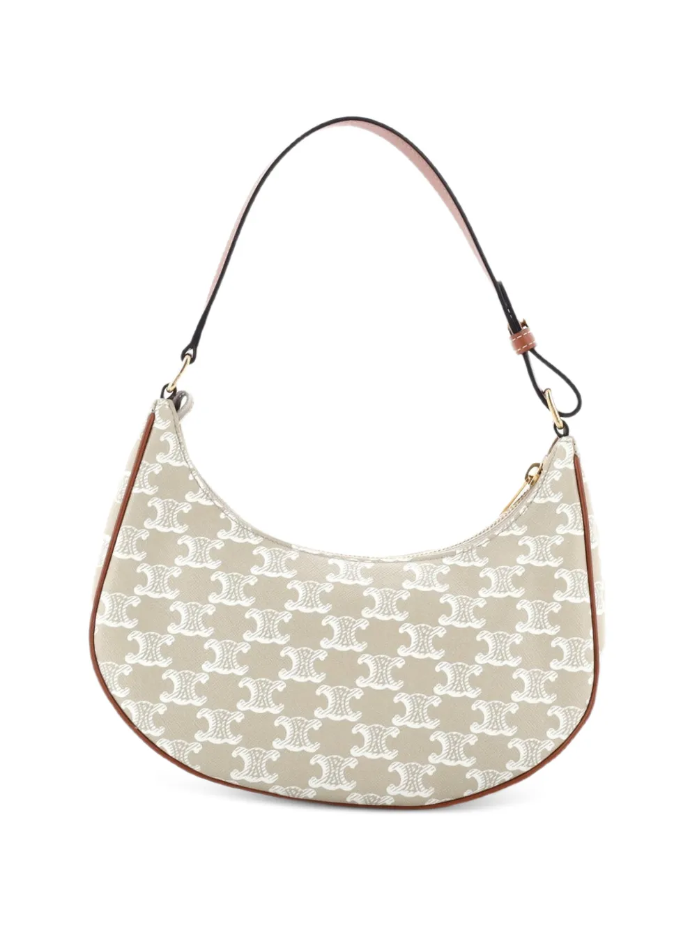 Celine Pre-Owned Borsa passepartout Ava in tela cerata Triomphe - Toni neutri