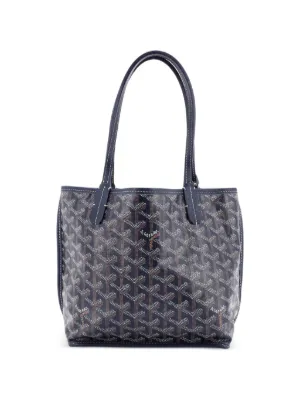 Goyard Pre-Owned Anjou Reversible Tote Coated Canvas Mini Satchel
