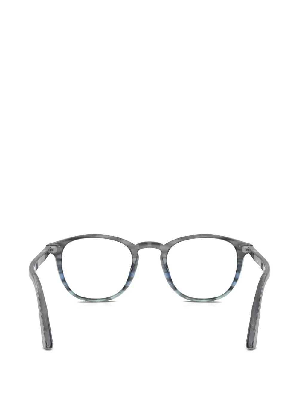 Persol Bril met rond montuur Grijs