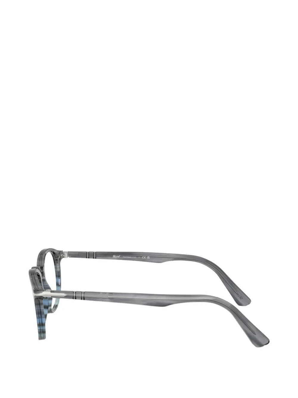 Persol Bril met rond montuur Grijs