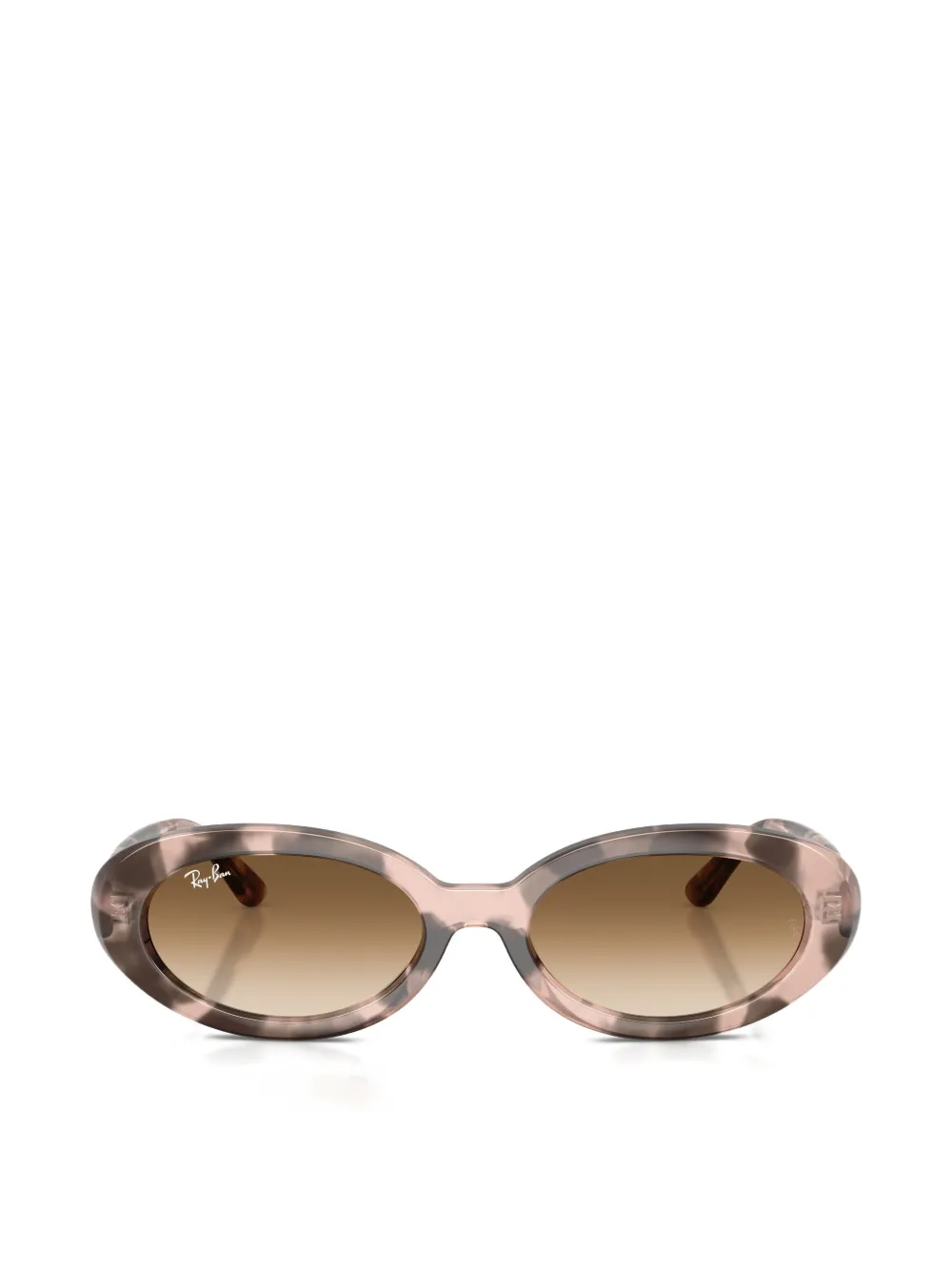 Ray-Ban oval-frame sunglasses - Toni neutri