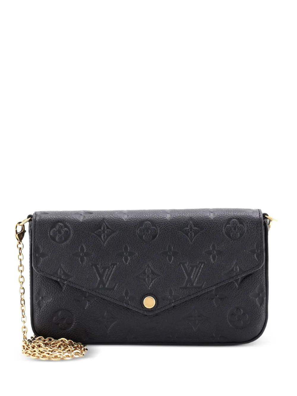 Louis Vuitton Pre-Owned Felicie Pochette Monogram Empreinte Leather crossbody bag - Schwarz