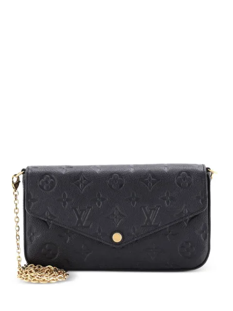 Louis Vuitton Pre-Owned bolsa crossbody Felicie Pochette de piel con monograma Empreinte