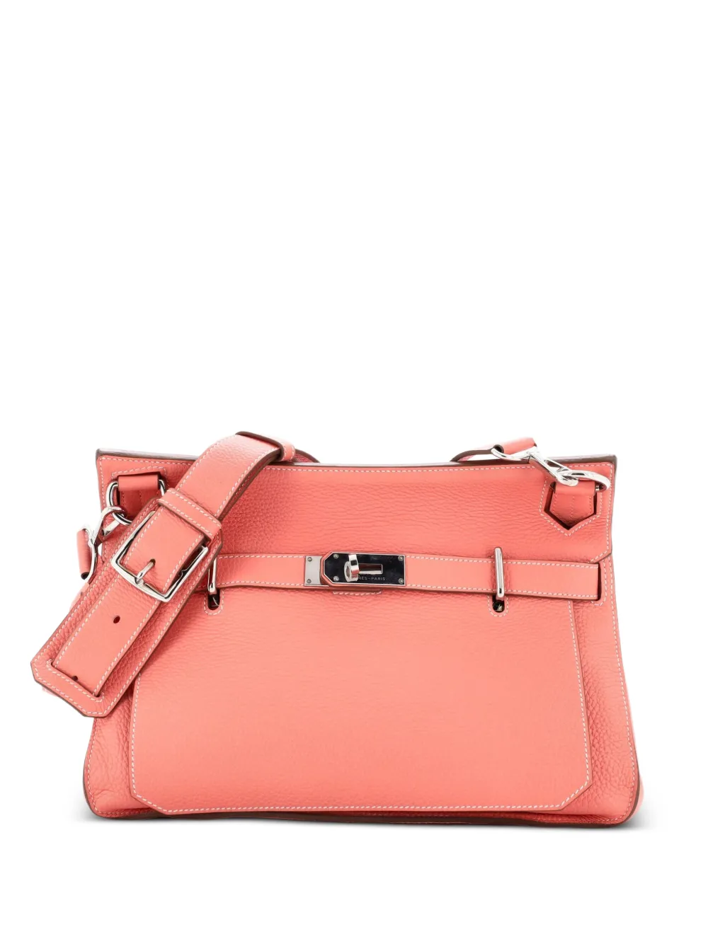 Hermès Pre-Owned Borsa a tracolla Jypsiere Bag 34 in pelle Clemence - Rosa