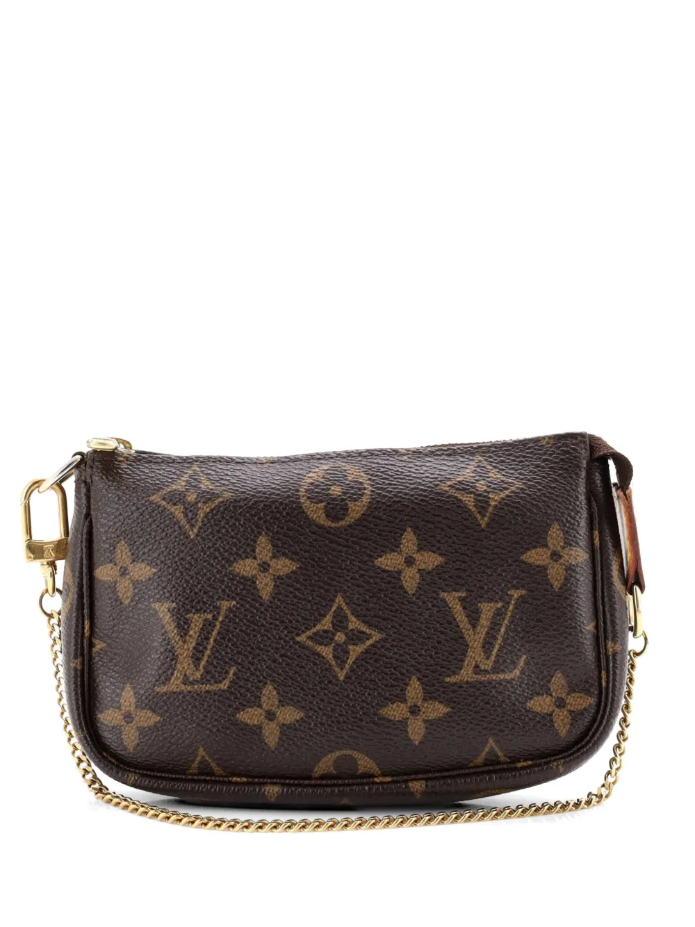 Louis Vuitton Pre-Owned Pochette Accessoires Monogram Canvas Mini clutch bag - Brown