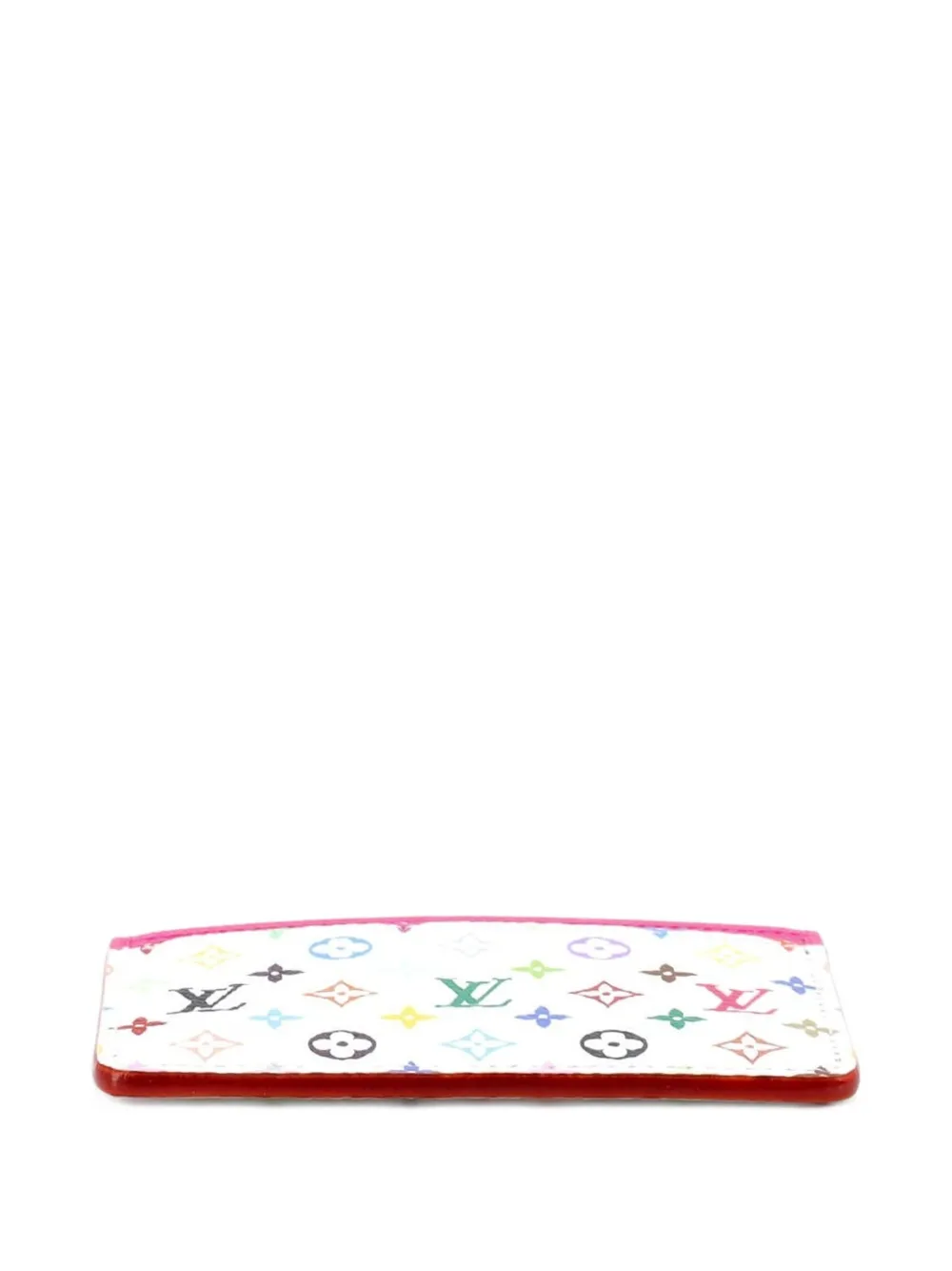 Louis Vuitton Pre-owned X Takashi Murakami Monogram Multicolor with Leather Card Holder in Multicolour, view 4