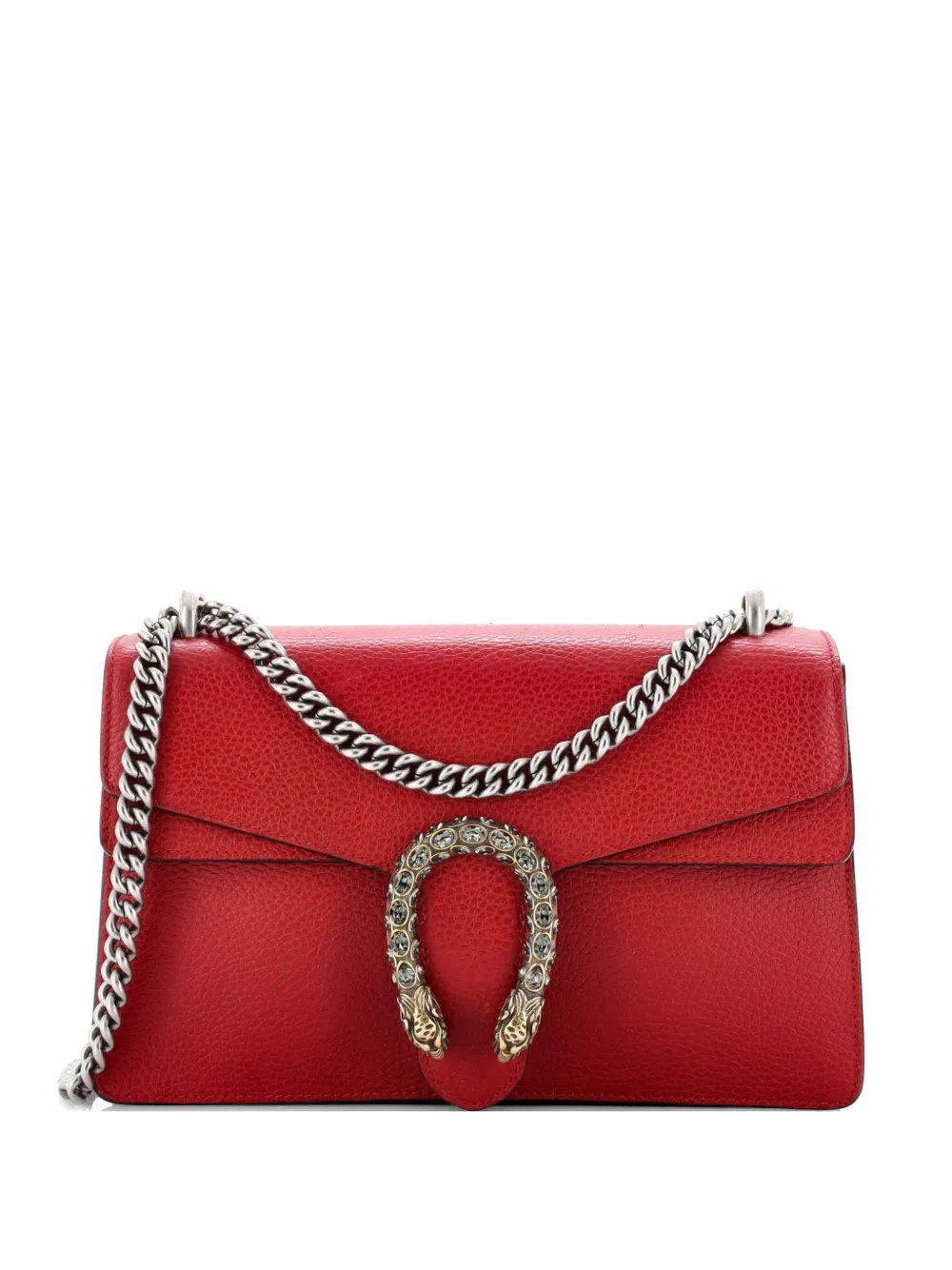 Gucci Pre-Owned Borsa a spalla Dionysus piccola in pelle - Rosso