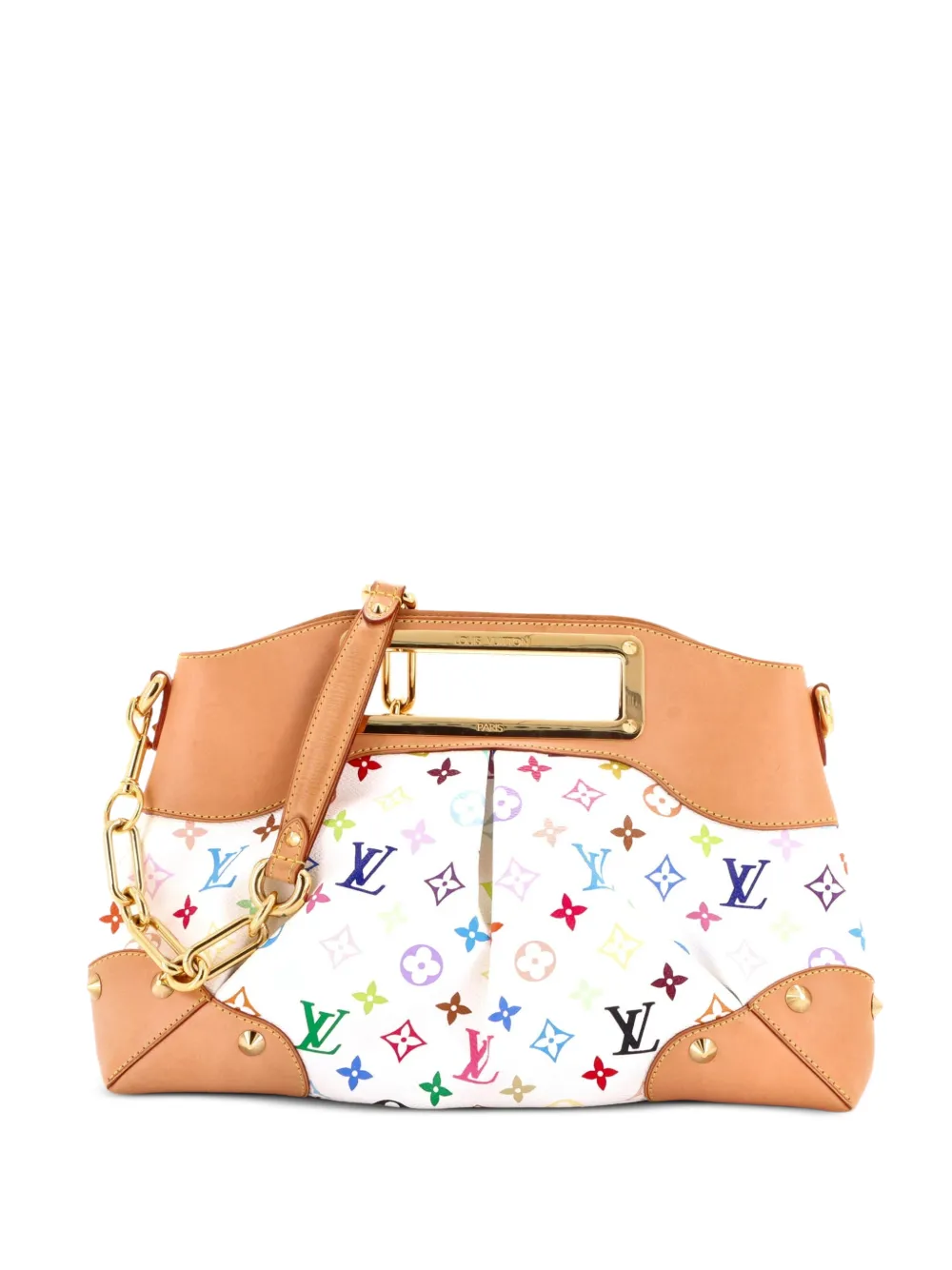 Louis Vuitton Pre-Owned Borsa a spalla Beverly MM con monogramma multicolore - Bianco