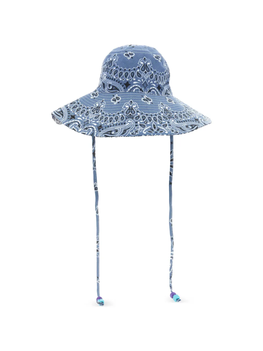Call It By Your Name bandana print reversible hat - Blu