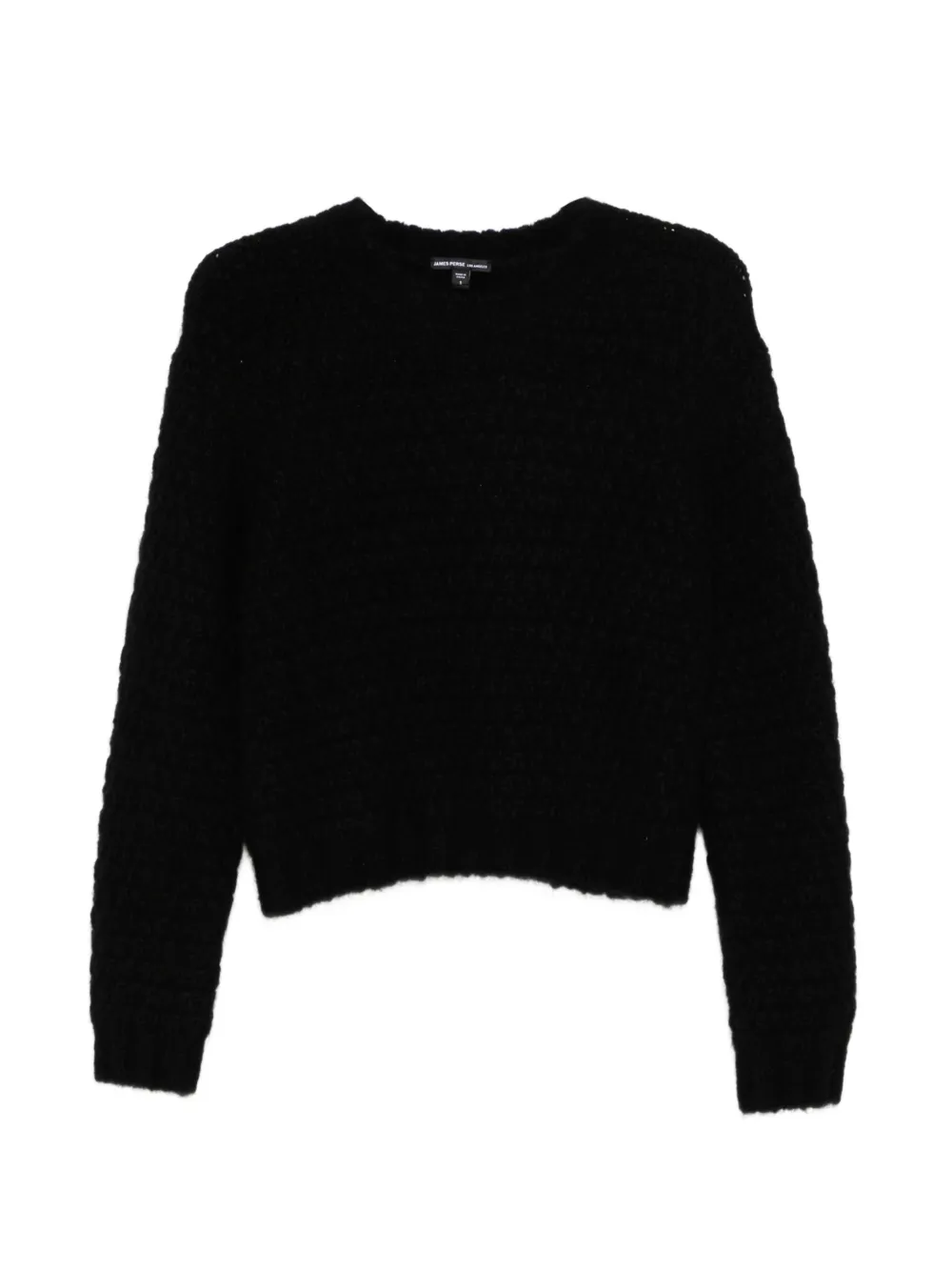 James Perse cable kintted sweater - Nero
