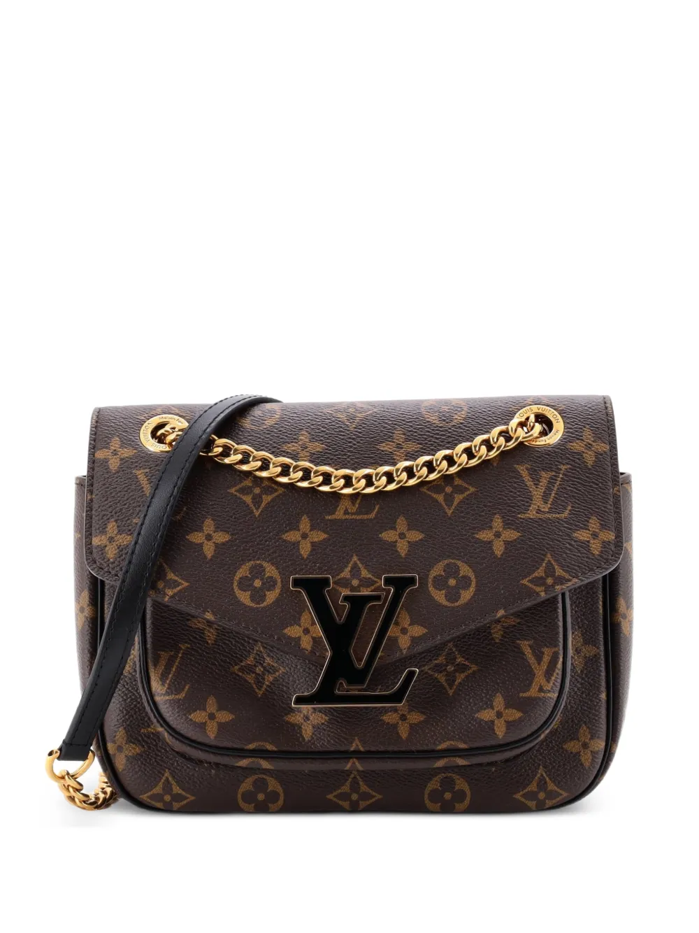 Louis Vuitton Pre-Owned Passy Handbag Monogram Canvas crossbody bag - Brown