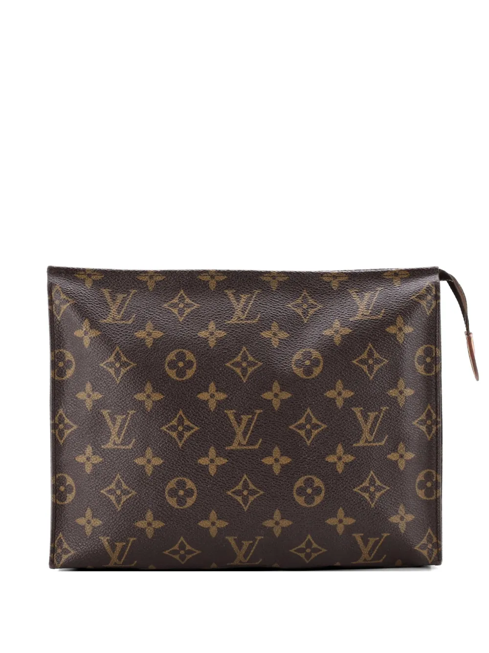 Louis Vuitton Pre-Owned Clutch Toiletry Pouch 26 in tela con monogramma - Marrone