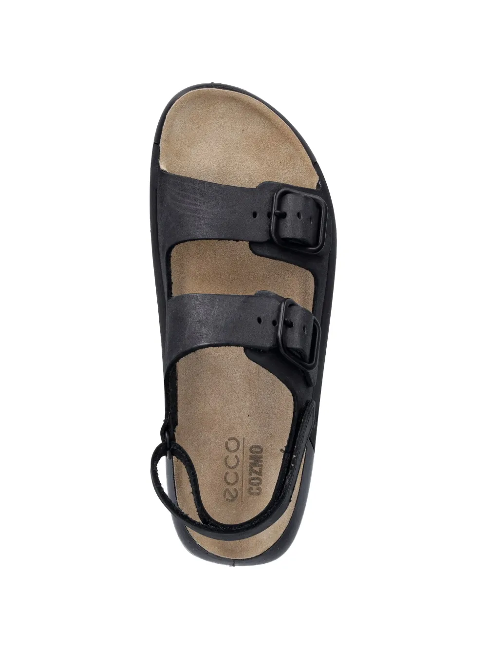 ECCO Cozmo buckle-fastening sandals Zwart