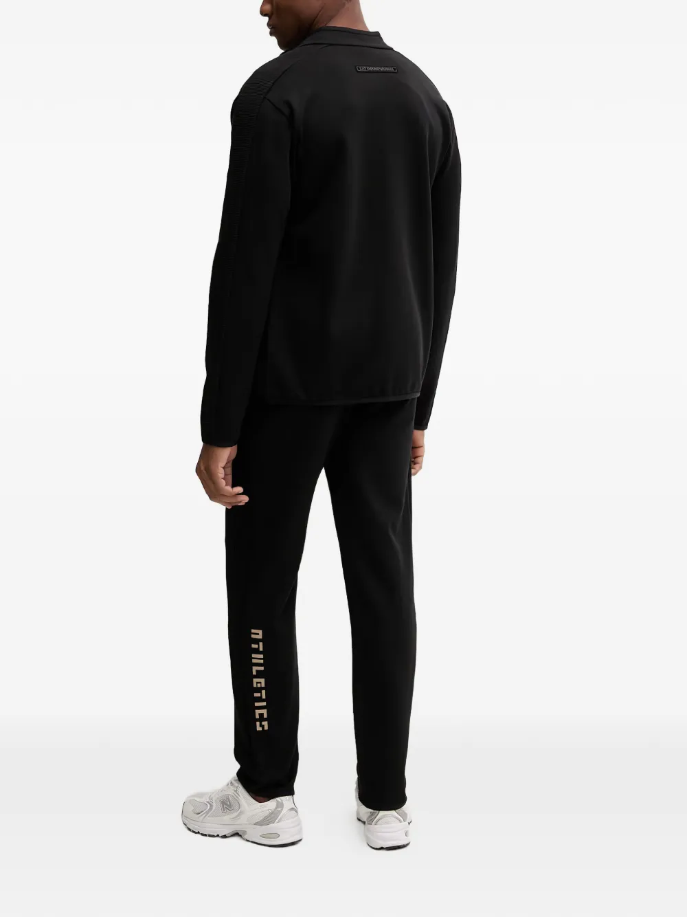 Ea7 Emporio Armani Sweater met logoprint Zwart