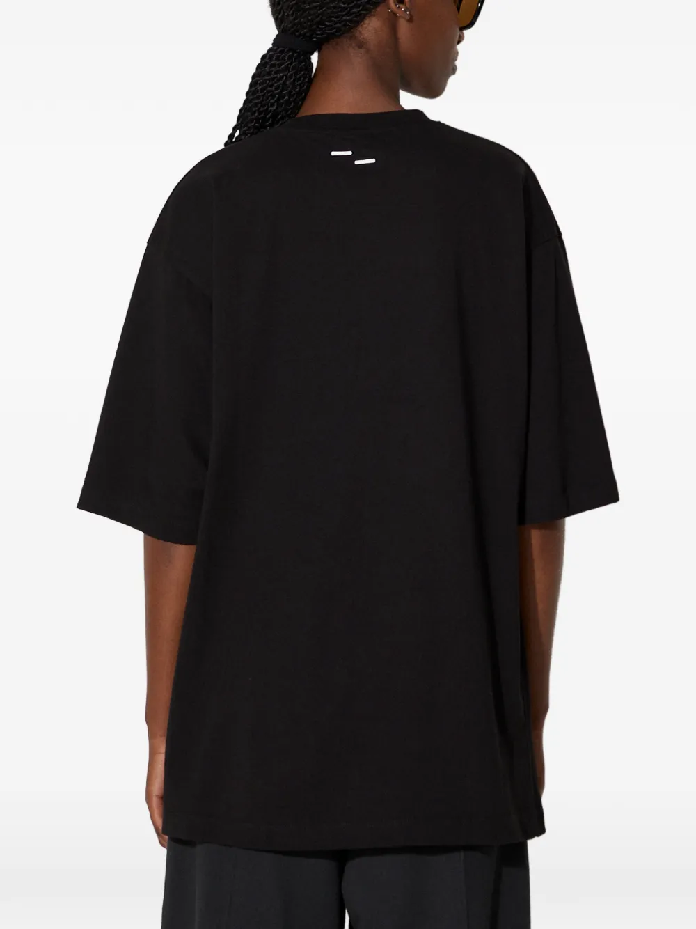Filling Pieces T-shirt met logoprint Zwart