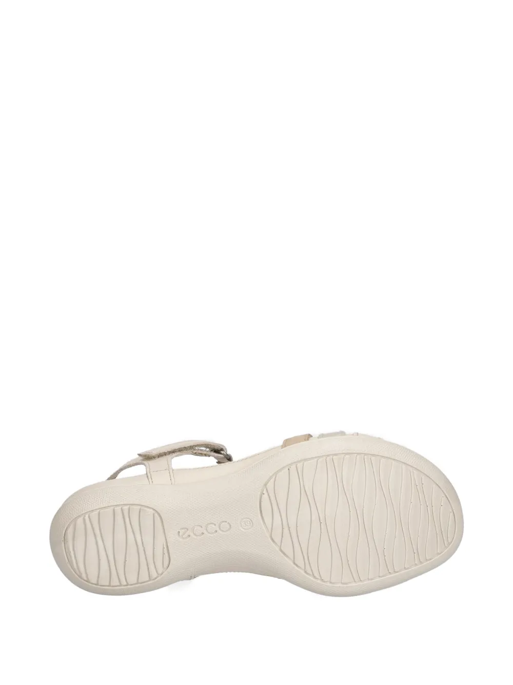 ECCO multi-strap leather sandals Beige