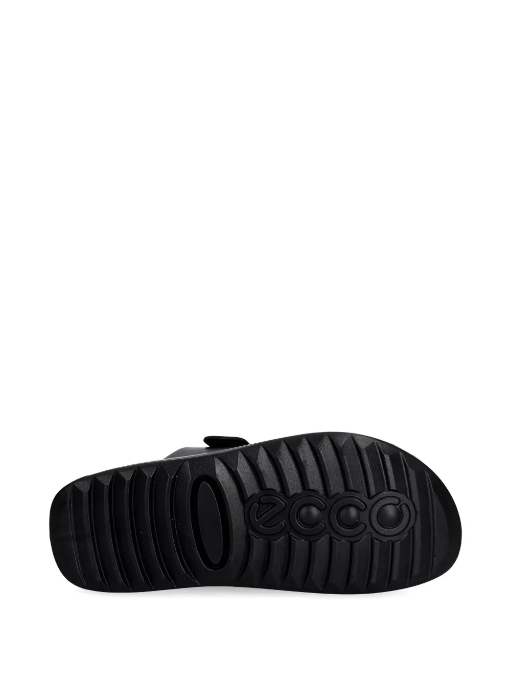 ECCO Cozmo buckle-fastening slides Zwart