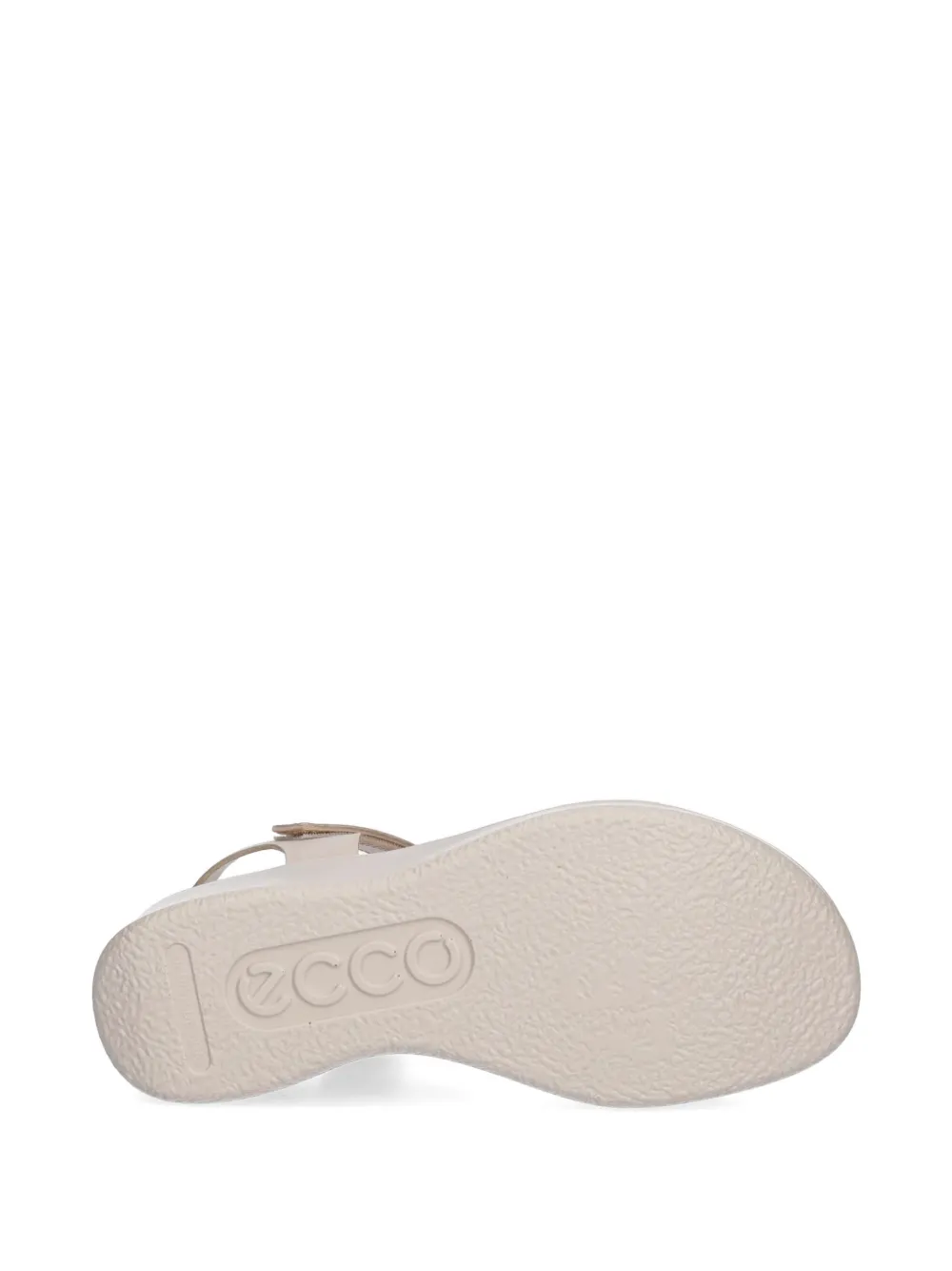 ECCO Flowt Wedge Lx touch-strap wedge sandals Beige