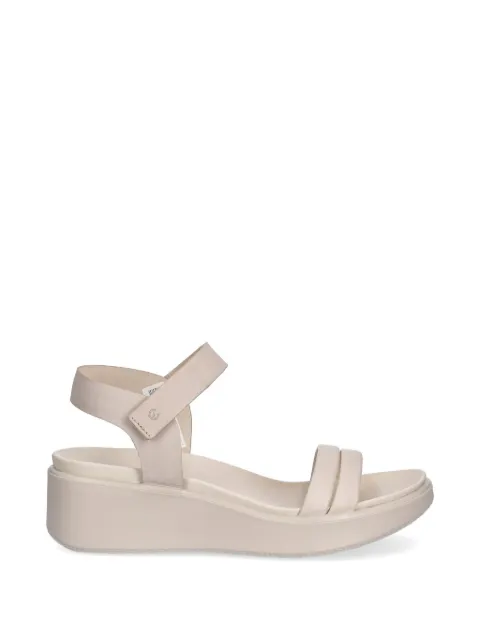 ECCO Flowt Wedge Lx touch-strap wedge sandals