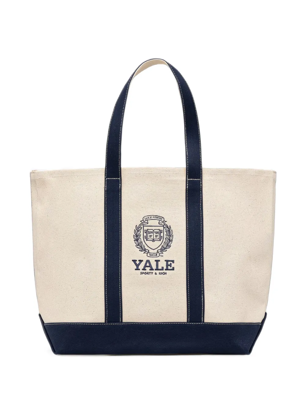 Sporty & Rich Yale logo-print tote bag