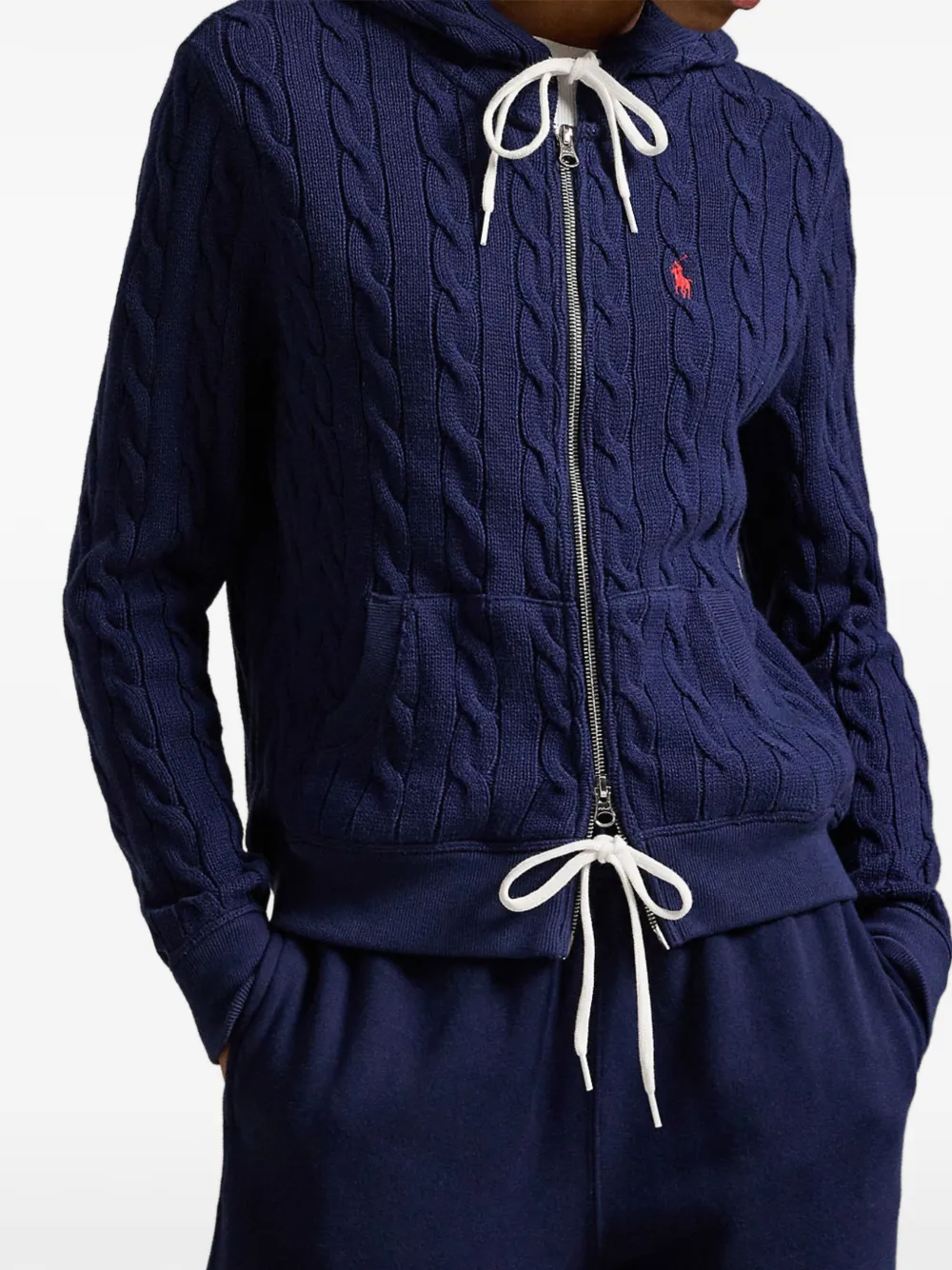 Polo Ralph Lauren Kabelgebreide sweater Blauw
