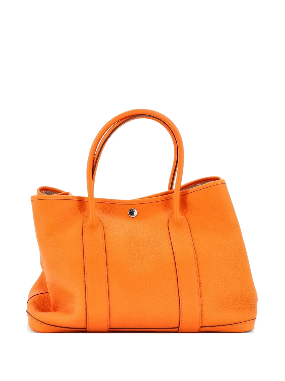 Hermès Pre-Owned Garden Party Leather 36 tote bag - Arancione