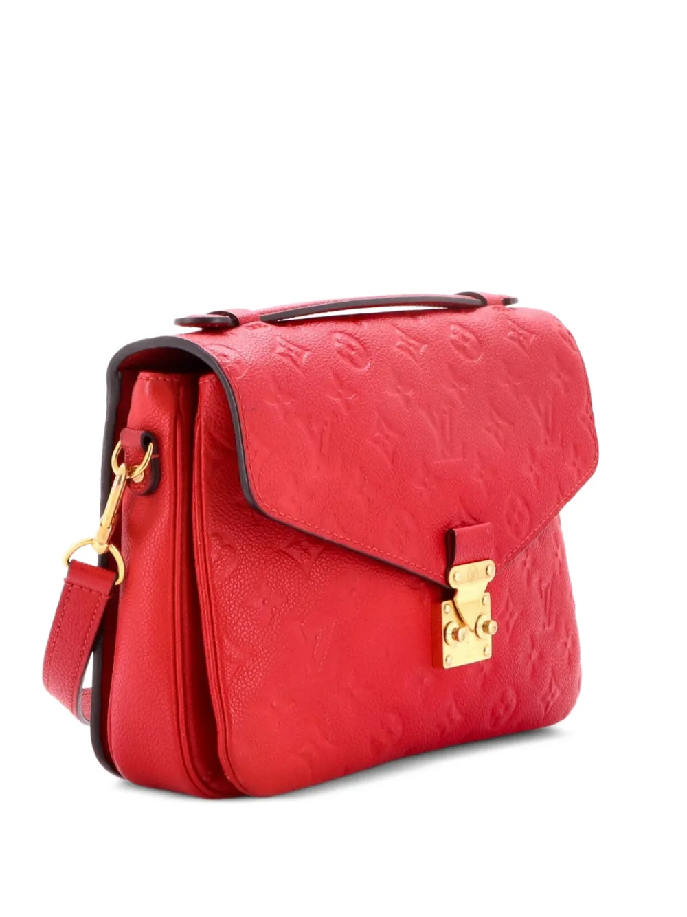 Louis Vuitton Pre-Owned Pochette Metis Monogram Empreinte Leather crossbody bag - Rot