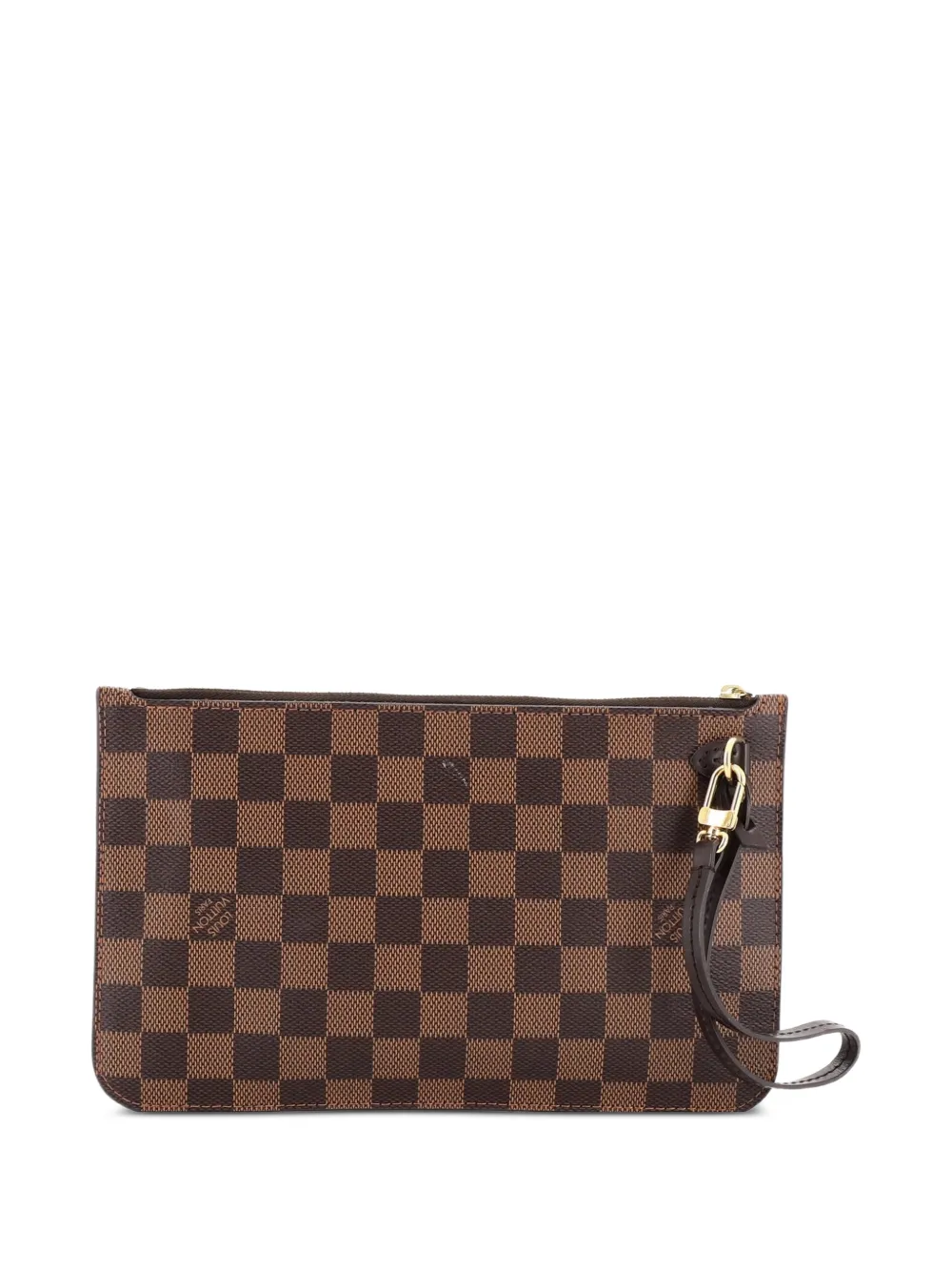 Louis Vuitton Pre-Owned Neverfull Pochette Damier Large pouch - Marrone