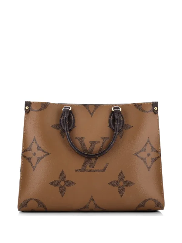 Louis Vuitton Pre-Owned OnTheGo Reverse Monogram Giant MM Tote Bag