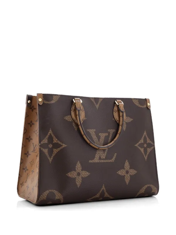 Louis Vuitton Pre-Owned OnTheGo Reverse Monogram Giant MM Tote Bag