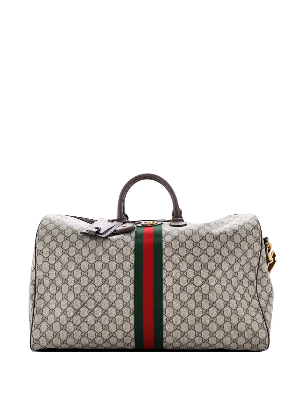 Gucci Pre-Owned Borsa da viaggio Ophidia Convertible Boston - Marrone