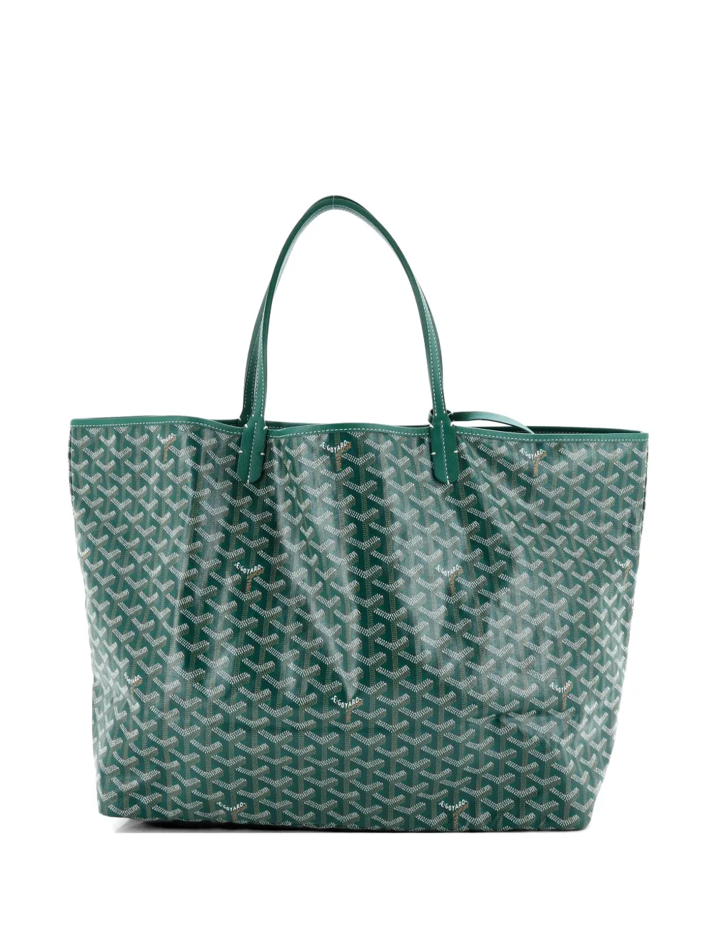 Goyard Pre-Owned Borsa tote Saint Louis GM in tela cerata - Verde