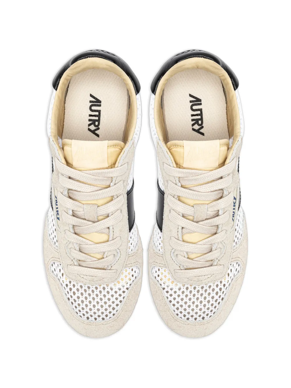 Autry Windspin panelled sneakers Wit
