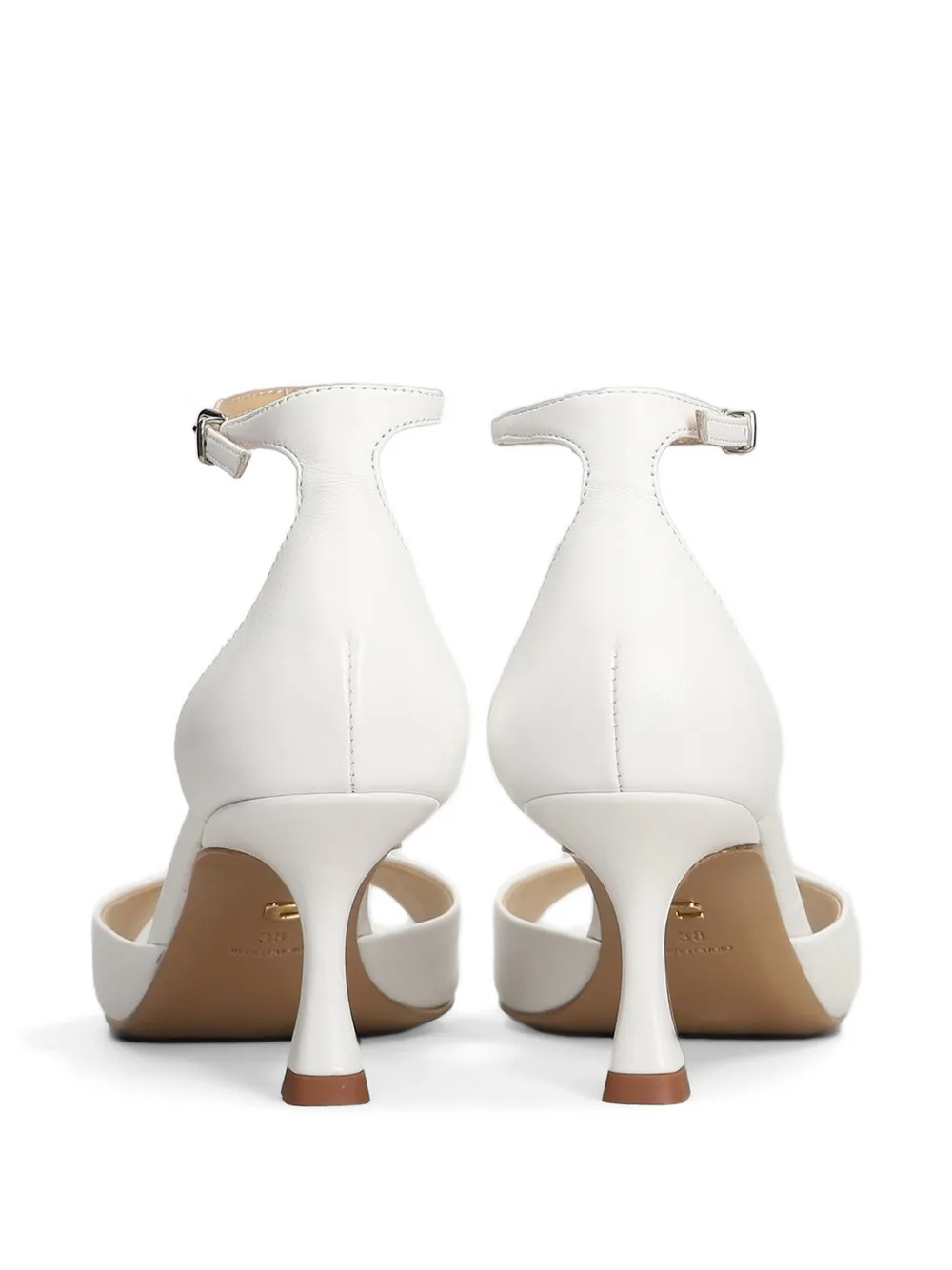 Lola Cruz Kumala buckle-fastening sandals Wit