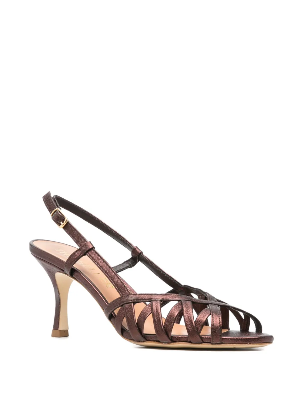 The Seller metallic cage-style pumps Bruin