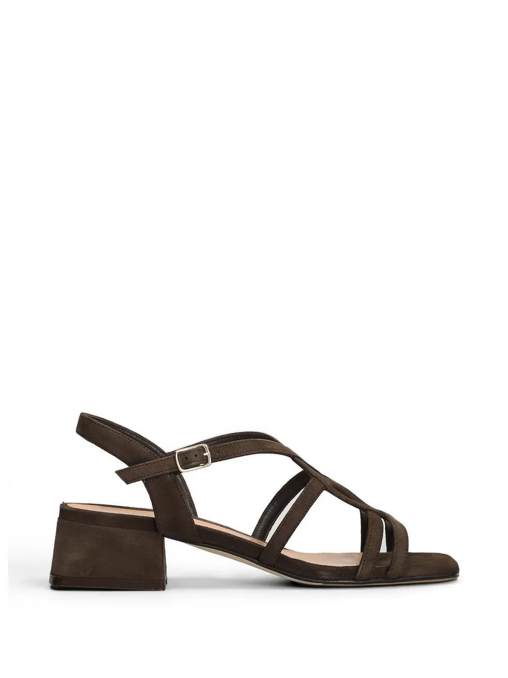 Julie Dee strappy block-heel sandals - Marrone