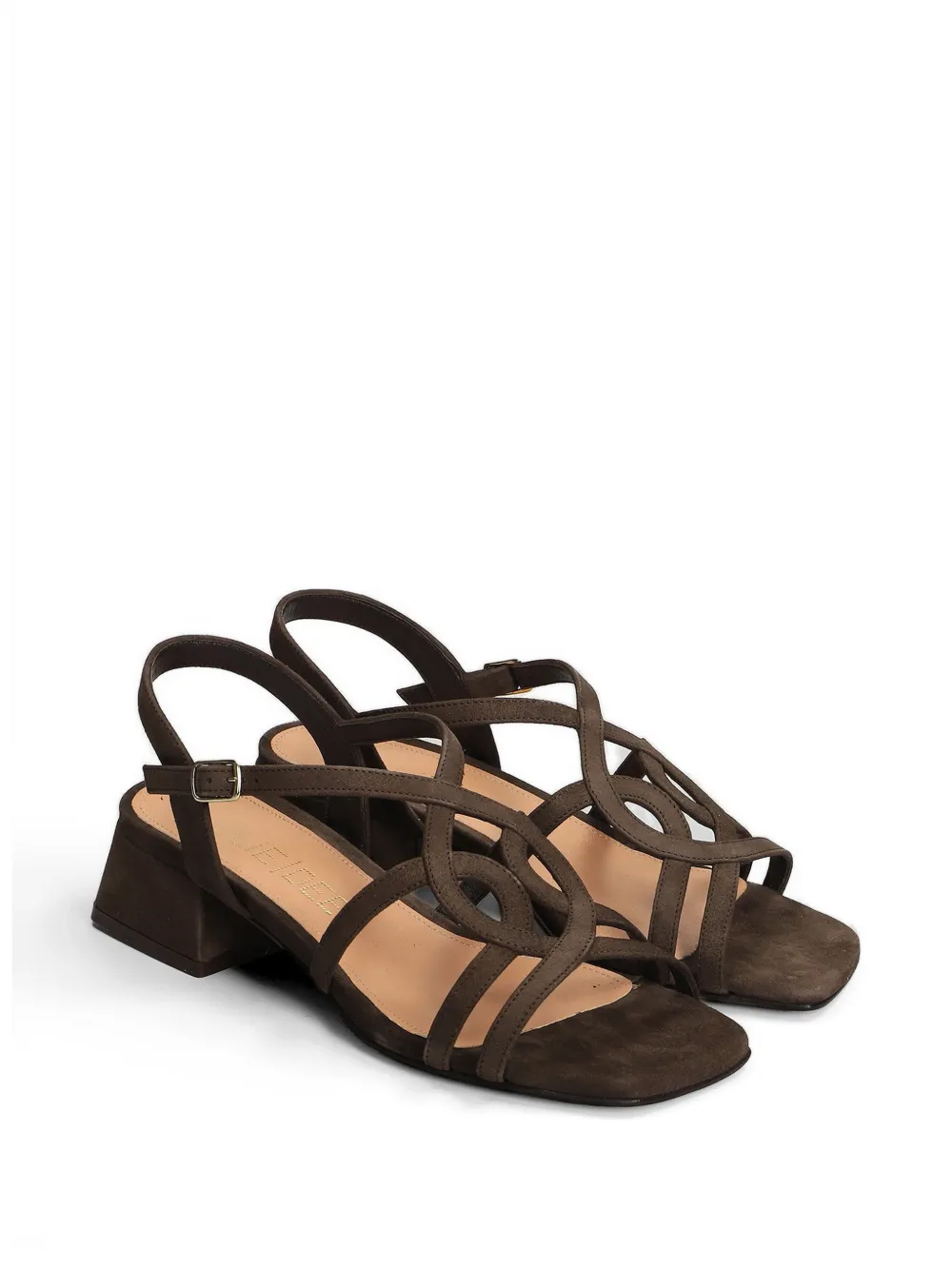 Julie Dee strappy block-heel sandals Bruin