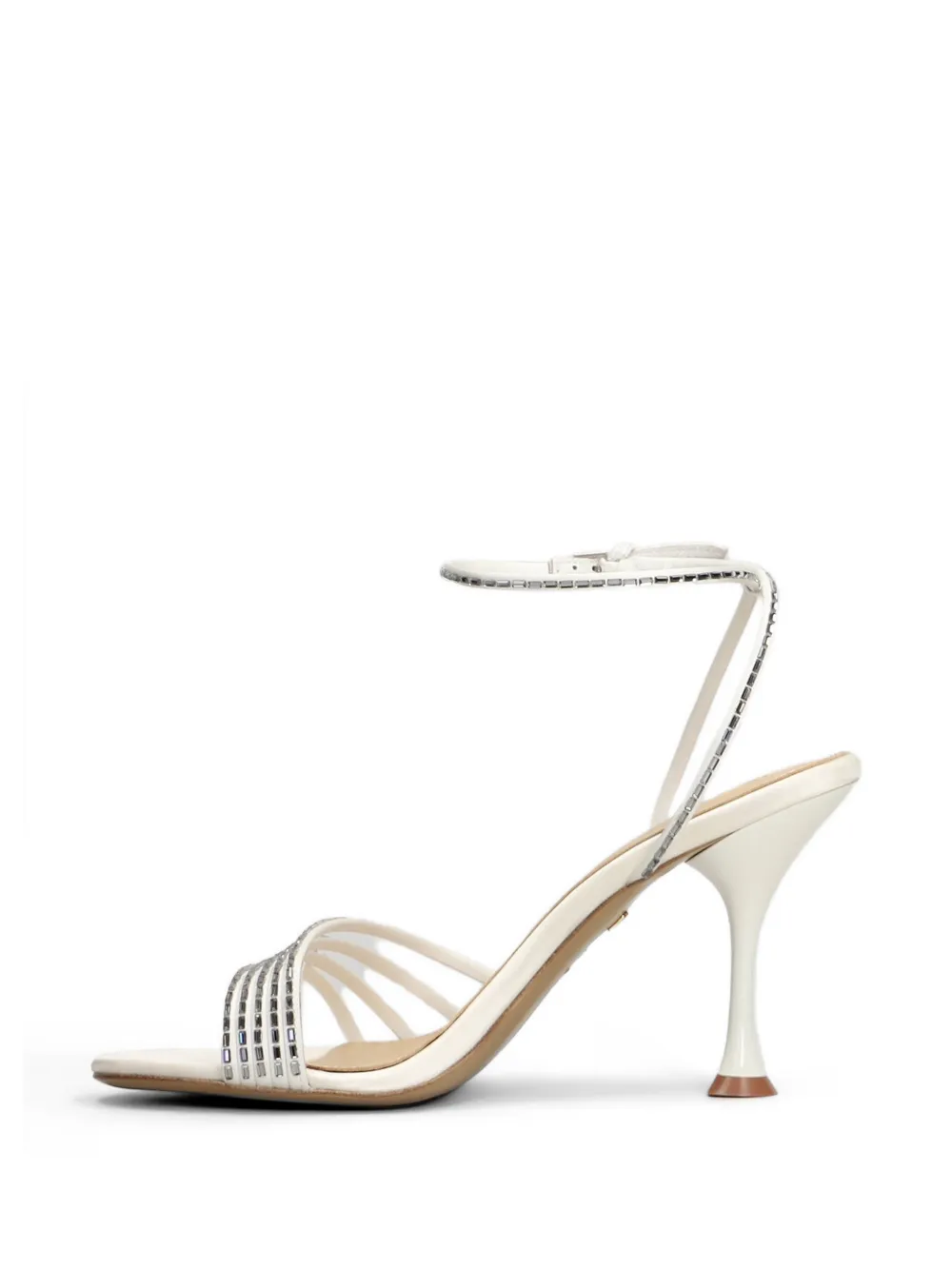 Lola Cruz Emma heeled sandals Wit