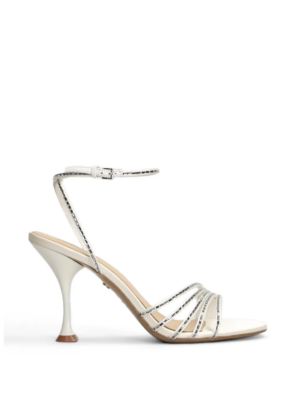 Lola Cruz Emma heeled sandals Wit