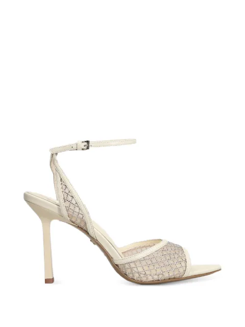 Lola Cruz sandalias con detalle de cristal