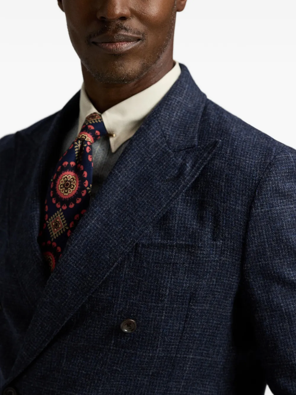 Ralph Lauren RRL Geruite blazer Blauw