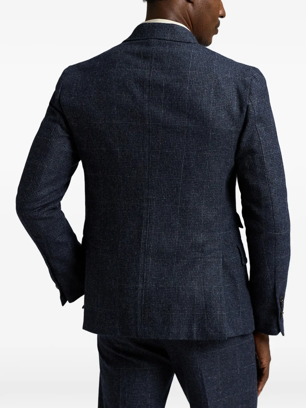 Ralph Lauren RRL Geruite blazer Blauw
