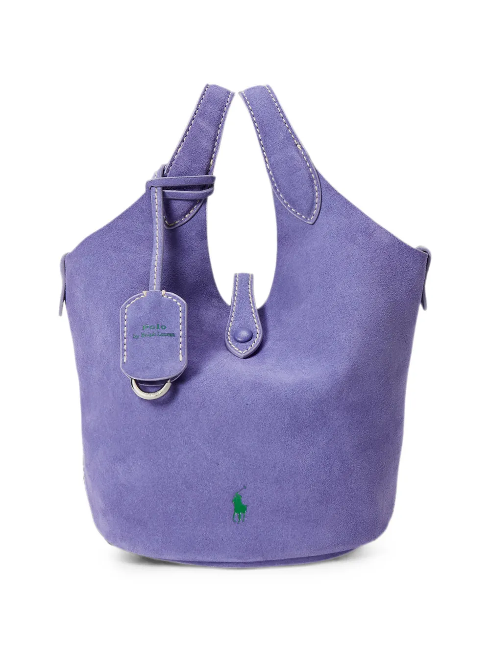 Polo Ralph Lauren Polo Play leren shopper Paars