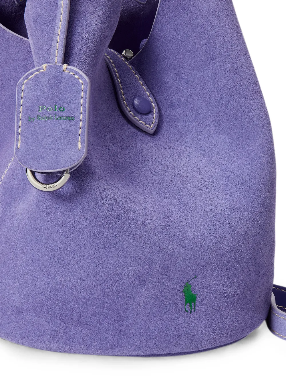 Polo Ralph Lauren Polo Play leren shopper Paars